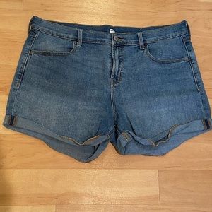 Old Navy cuffed denim shorts